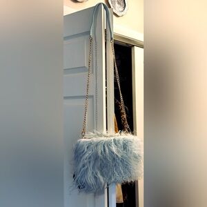 Haute Acorn NWT lamb fur purse